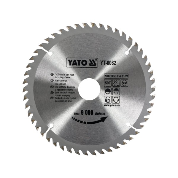 TARCZA WIDIOWA 184X50TX30 MM YT-6062