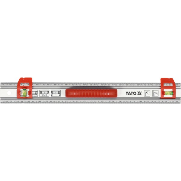 PRZYMIAR ALUMINIOWY L 500 MM YT-70713