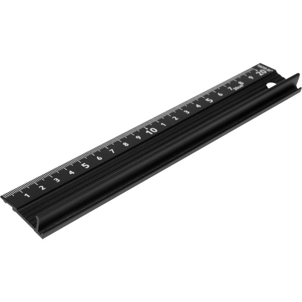 LINIJKA Z PROFILEM OCHRONNYM 200 MM YT-70725