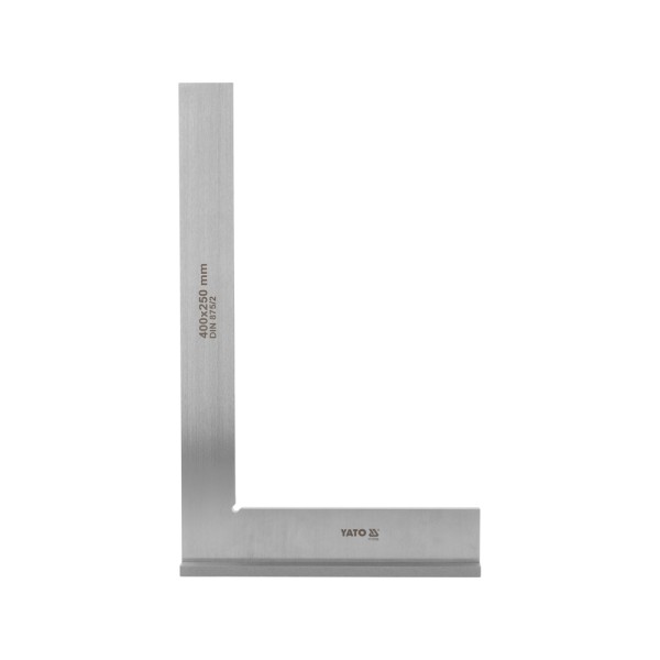 KĄTOWNIK ŚLUSARSKI ZE STOPKĄ 400X250 MM KL II YT-70766