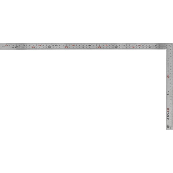 KĄTOWNIK STALOWY 250 X 500 MM INOX YT-7084