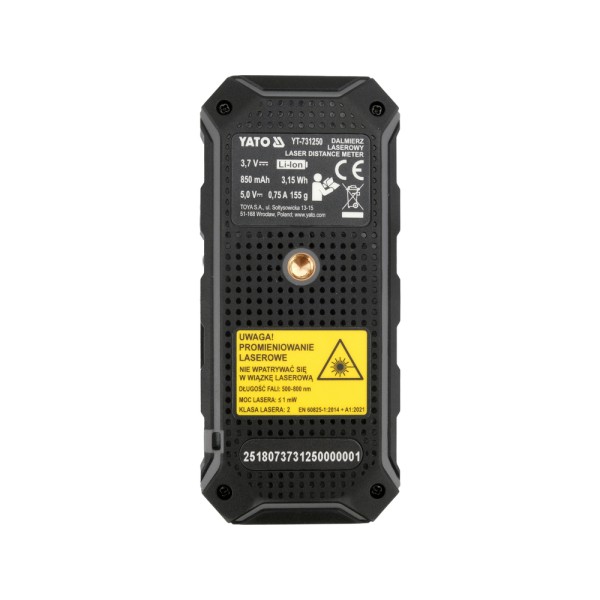 DALMIERZ LASEROWY DWUKIERUNKOWY 2 X 100M YT-731250