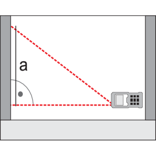 DALMIERZ LASEROWY DO POMIARÓW ODLEGŁOŚCI W ZAKRESIE 0,2-60M, FUNKCJE POMIARU CIĄGŁEGO, OBLICZANIA POWIERZCHNI I KUBATURY, 3 TYP YT-73127