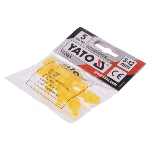 Wkładki przeciwhałasowe YATO YT-7455