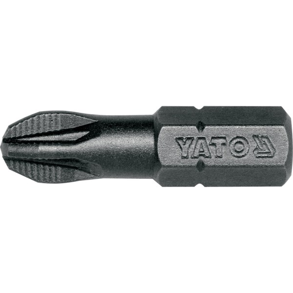 KOŃCÓWKI WKRĘTAKOWE 1/4''X25 MM, PZ3, 50 SZT YT-7812