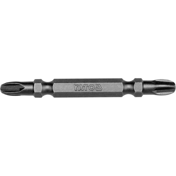 KOŃCÓWKI WKRĘTAKOWE, DWUSTRONNE 1/4''X65 MM, PH3-PH3, 50 SZT YT-7882