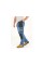 SPODNIE ROBOCZE MONTERSKIE STRETCH JEANS DARK BLUE ROZM. L/XL YT-79053