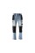 SPODNIE ROBOCZE MONTERSKIE STRETCH JEANS LIGHT BLUE ROZM. S YT-79070