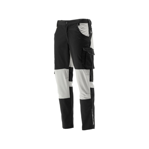 SPODNIE ROBOCZE 4-WAY STRETCH SERWAL BLACK ROZM. M YT-79091
