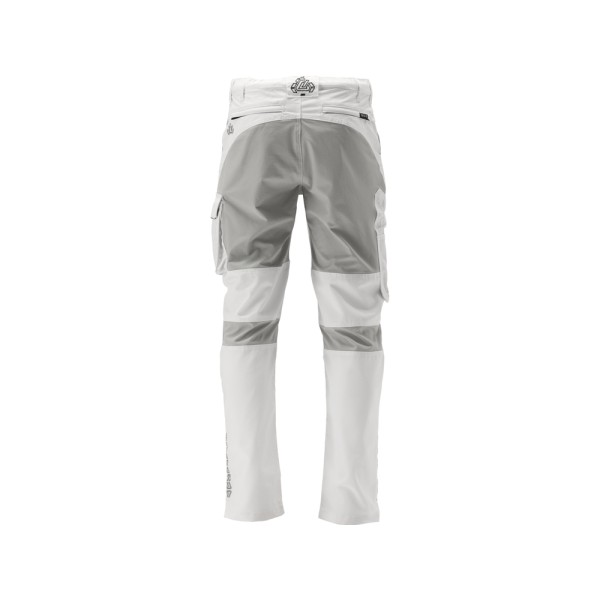 SPODNIE ROBOCZE 4-WAY STRETCH SERWAL WHITE ROZM. S YT-79100