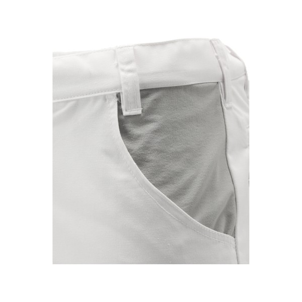 SPODNIE ROBOCZE 4-WAY STRETCH SERWAL WHITE ROZM. M YT-79101