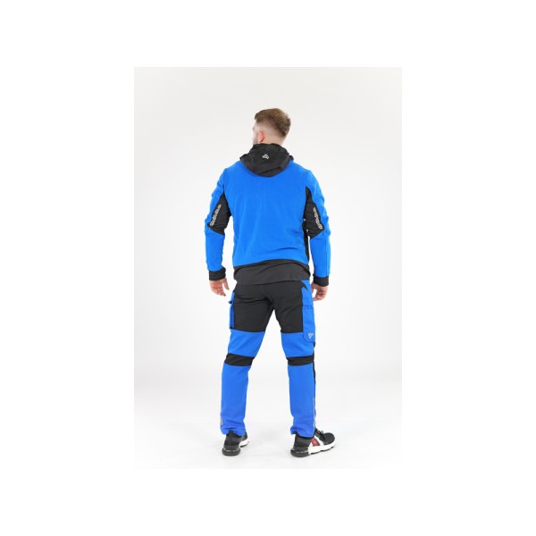 SPODNIE ROBOCZE 4-WAY STRETCH SERWAL BLUE ROZM. L YT-79142
