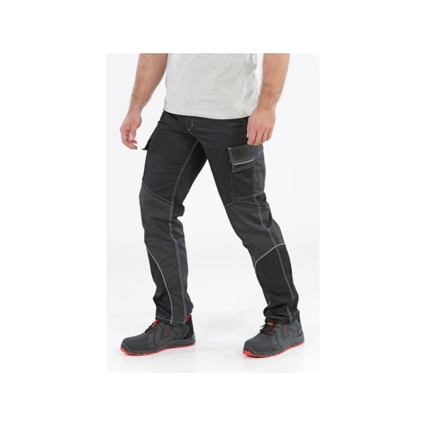 SPODNIE ROBOCZE STRETCH ONYX ROZM. XL YT-79443
