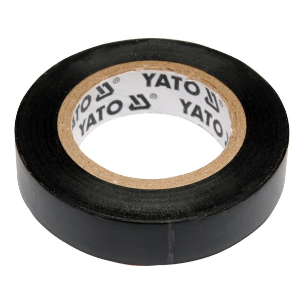 TAŚMA ELEKTROIZOLACYJNA 12MMX10MX0,13MM, CZARNA YT-8152