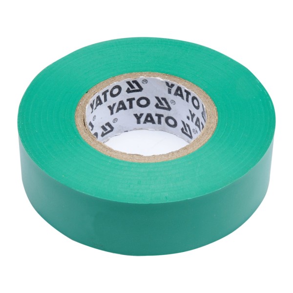 TAŚMA ELEKTROIZOLACYJNA 19MMX20MX0,13MM, ZIELONA YT-81652