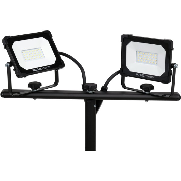 REFLEKTOR SMD LED ZE STOJAKIEM 2*20W 3800LM YT-818151