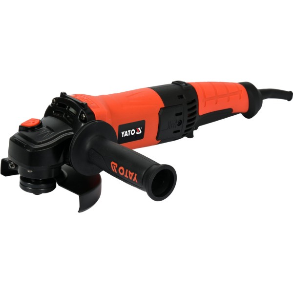 SZLIFIERKA KĄTOWA 1400W 125MM Z TYLNYM UCHWYTEM I REGULACJĄ PRĘDKOŚCI 3000-12000 OBR/MIN YT-82099