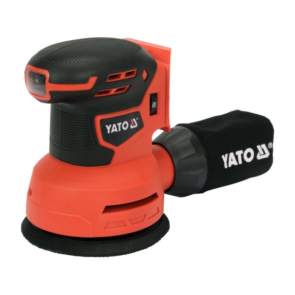 SZLIFIERKA MIMOŚRODOWA 18V, 125 MM, 0-12000 MIN⁻¹ - BEZ AKUMULATORA YT-82753
