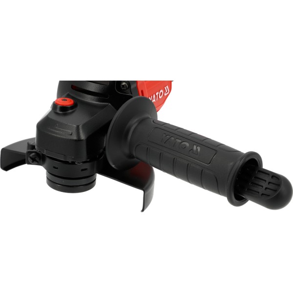 SZLIFIERKA KĄTOWA AKU BEZSZCZOTKOWA 18V 125MM Z 2 BATERIAMI 4AH I ŁADOWARKĄ YT-828252