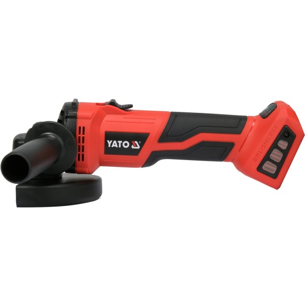 SZLIFIERKA KĄTOWA 18V, 125 MM, 3000-8500 MIN⁻¹ - BEZ AKUMULATORA YT-828293