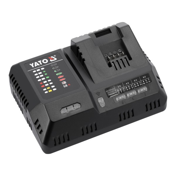 ŁADOWARKA INTELIGENTNA SYSTEM YATO 18V 12A SUPERSZYBKA YT-828502