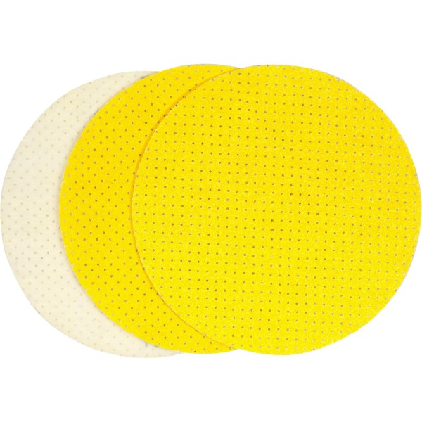 KRĄŻEK ŚCIERNY PERFOROWANY Z RZEPEM 225 MM P60 DO SZLIFIERKI / 3 SZT. YT-846003
