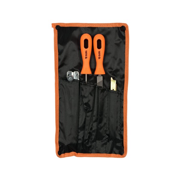 ZESTAW DO OSTRZENA ŁAŃCUCHA 4.8MM 4SZT YT-85042