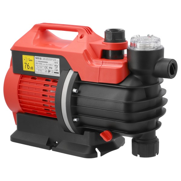 POMPA OGRODOWA 1300W Z FILTREM  I MANOMETREM YT-85364