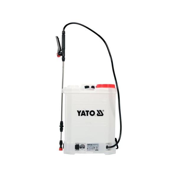 OPRYSKIWACZ AKUMULATOROWY 12V Z PANELEM SOLARNYM, 16L, 8AH YT-86220